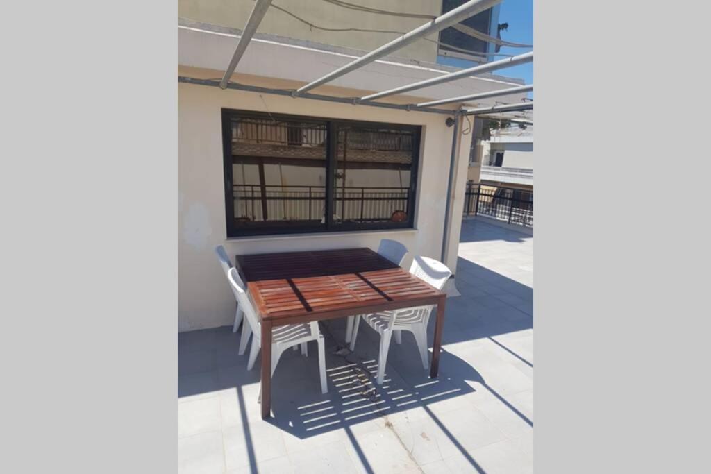 Terrace Roof Room @ Koridallos Metro St. & Piraeus Port 外观 照片