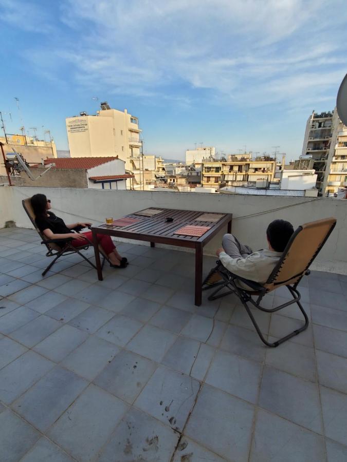 Terrace Roof Room @ Koridallos Metro St. & Piraeus Port 外观 照片